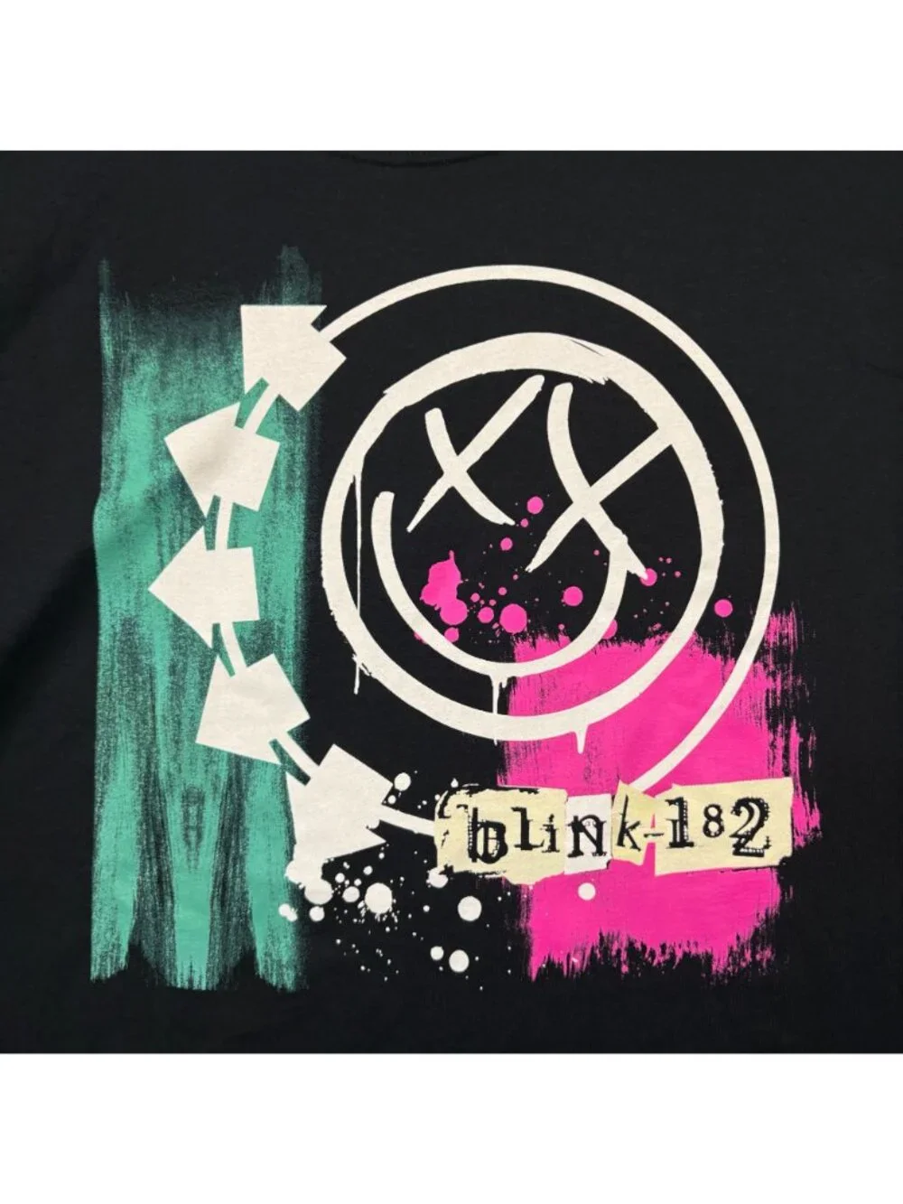 Blink-182 Self-titled Album Cover Poster Pop Punk Tee 2XL
